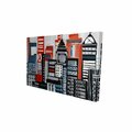 Begin Home Decor 20 x 30 in. Geometric Urban Landscape-Print on Canvas 2080-2030-CI362